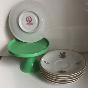 Bernadotte Porcelain Saucer of Czechoslovakia